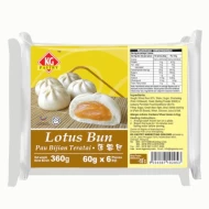 Lotus Bun (6 pcs - 360g) (12 Units Per Carton)