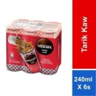 [PRE ORDER ONLY ETA 12-14 Working Days] NESCAFE Tarik Can 4 x 6 x 240ml