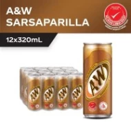 [PRE ORDER ONLY ETA 12-14 Working Days] A&W (Sarsaparilla) Can 320ml x 12