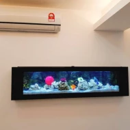 7FT Sparkle Black Series - Wall Mounted Aquarium