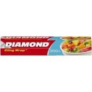 DIAMOND Cling Wrap 200 ft(60m) Box (24 boxes per carton)