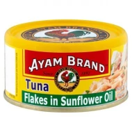AYAM BRAND TUNA FLAKES IN SUNFLOWER 24 X 150G