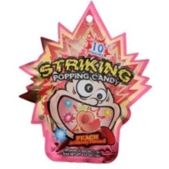 Striking Popping Candy Peach 48 x 15g
