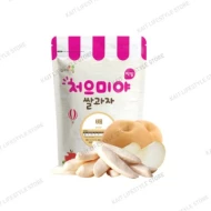 SSALGWAJA Organic Puffed Rice Snack (40g) [6 Months] - Pear