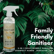 [Multi Purpose]  Eumi 3-in-1 Sanitiser 500ml Bundles - KKM Approved | Food Grade Alcohol | Natural Ingredients (30units Per carton)