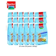 LOACKER Sandwich Milk-Vanilla 200g (18 Units Per Carton)
