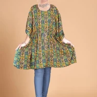 kaftan Pendek Baju kelawar  Short Kaftan V Shape