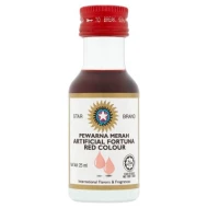 Star Brand Artificial Fortuna Red Color 25ml