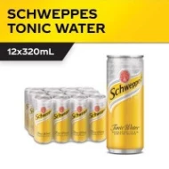 [PRE ORDER ONLY ETA 12-14 Working Days] Schweppes Tonic Water Can 320 ml x 12