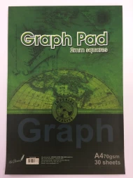 Graph Pad 2mm Square (10 Units Per Outer)