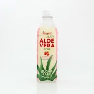 HALAL BUZZY BEE Aloe Vera Sugar Free Drink Strawberry Flavor 1x24 bottles (500ml each)