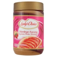 Lady's Choice S Peanut Butter Strawberry Stripe 530g