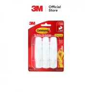 3M Command Medium Utility Hooks Value Pack (Holds Up To 1.3kg) (6pcs pck) Wall Adhesive