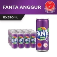 [PRE ORDER ONLY ETA 12-14 Working Days] Fanta Grape Can 320ml x 12