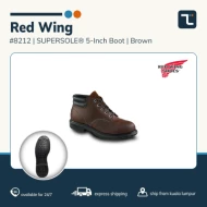 RED WING STYLE #8212 MEN'S SUPERSOLE 5-INCH BOOT