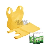 Plastic Bag 18x22 (Yellow) (80 Units Per Carton)