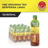 [PRE ORDER ONLY ETA 12-14 Working Days] Heaven & Earth Ice Lemon Tea PET 500ml x 12