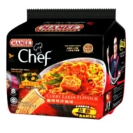 MAMEE CHEF Curry Laksa 4 x 80 g Instant Noodle