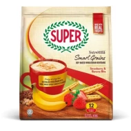 [PRE ORDER ONLY ETA 12-14 Working Days] SUPER NUTREMILL SMARTGRAINS STRAWBERRY & BANANA BITS 35GX12SAX24P CLS