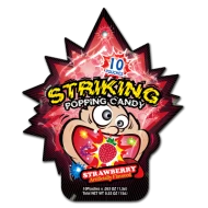 Striking Popping Candy Strawberry 15g