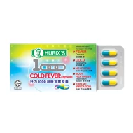 Hurix's 1000 Cold Fever Capsule (768 Units Per Carton)
