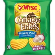 WISE Cottage FriesOnnion Garlic 60gm Pack (36 perCarton) (36 Units Per Carton)