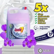 JASMIN 7 LIQUID DETERGENT 5IN1 10L - PURPLE SHINE 1X5