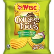 WISE Cottage FriesSour Cream & Onion 60gm Pack (36 perCarton) (36 Units Per Carton)