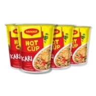 [PRE ORDER ONLY ETA 12-14 Working Days] MAGGI Hot Cup Curry 9 x 6 x59g