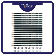 FABER CASTELL ( 4B ) ART PENCIL 9000 DRAWING PENCIL - ( 1 BOX 12'S )