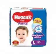 [PRE ORDER ONLY ETA 12-14 Working Days] HUGGIES DRY PANTS SUPER JUMBO PACK L50