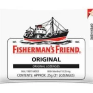 FISHERMAN'S FRIEND Original 25gm Pack (24 Units Per Carton)