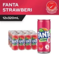 [PRE ORDER ONLY ETA 12-14 Working Days] Fanta Strawberry Can 320ml x 12