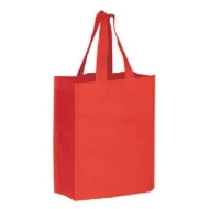 Bag2u Non-Woven Bag (Red) NWB10133 (200 Units Per Carton)