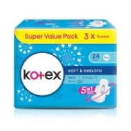 [PRE ORDER ONLY ETA 12-14 Working Days] KOTEX SS MAXI WG 16S X 3