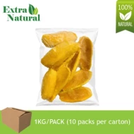 [Extra Natural] Frozen Rainbow Mango Halve 1kg (10 units per carton)