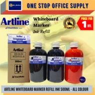 Artline 500ML Whiteboard Marker Pen Refill Ink - ( BLUE COLOUR )