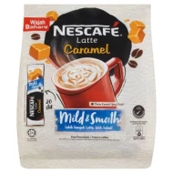 Nescafe LATTE CARAMEL Premix Coffee 20 x 25gm