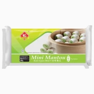 KG Pastry MINI MANTOU PANDAN 12 pieces 240 g