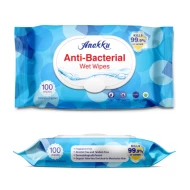 ANAKKU WET TISSUE 100'S (ANTI-BACTERIAL 99.9%)
