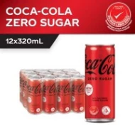 [PRE ORDER ONLY ETA 12-14 Working Days] Coca-Cola Zero Can 320ml x 12