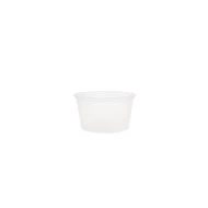 10oz plastic round container with lid  (500 Units Per Carton)