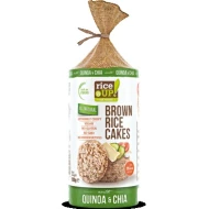 RICEUP- RICE CAKES with CHIA, QUINOA 120g (12 Units Per Carton)