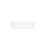 TW500A - 500ml plastic rectangular container with lid  (250 Units Per Carton)