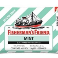 FISHERMAN'S FRIEND Sugar Free Mint 25gm Pack (24 Units Per Carton)