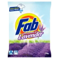 Fab Lavender Scented Detergent Powder 720g