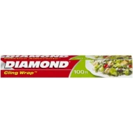 DIAMOND Cling Wrap 100 ft(30m) Box (24 boxes per carton)