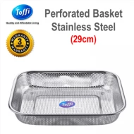 [TOFFI] 29cm Perforated Basket Stainless Steel (K2929)