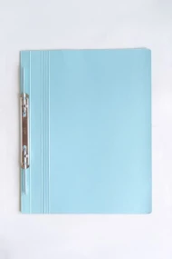Lion File Affordable (200gsm) Manila Files with Spring Mechanism - Blue Colour (200 Units Per Carton)