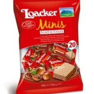 LOACKER Classic Minis Napolitaner 200gm Pack (6 Units Per Carton)